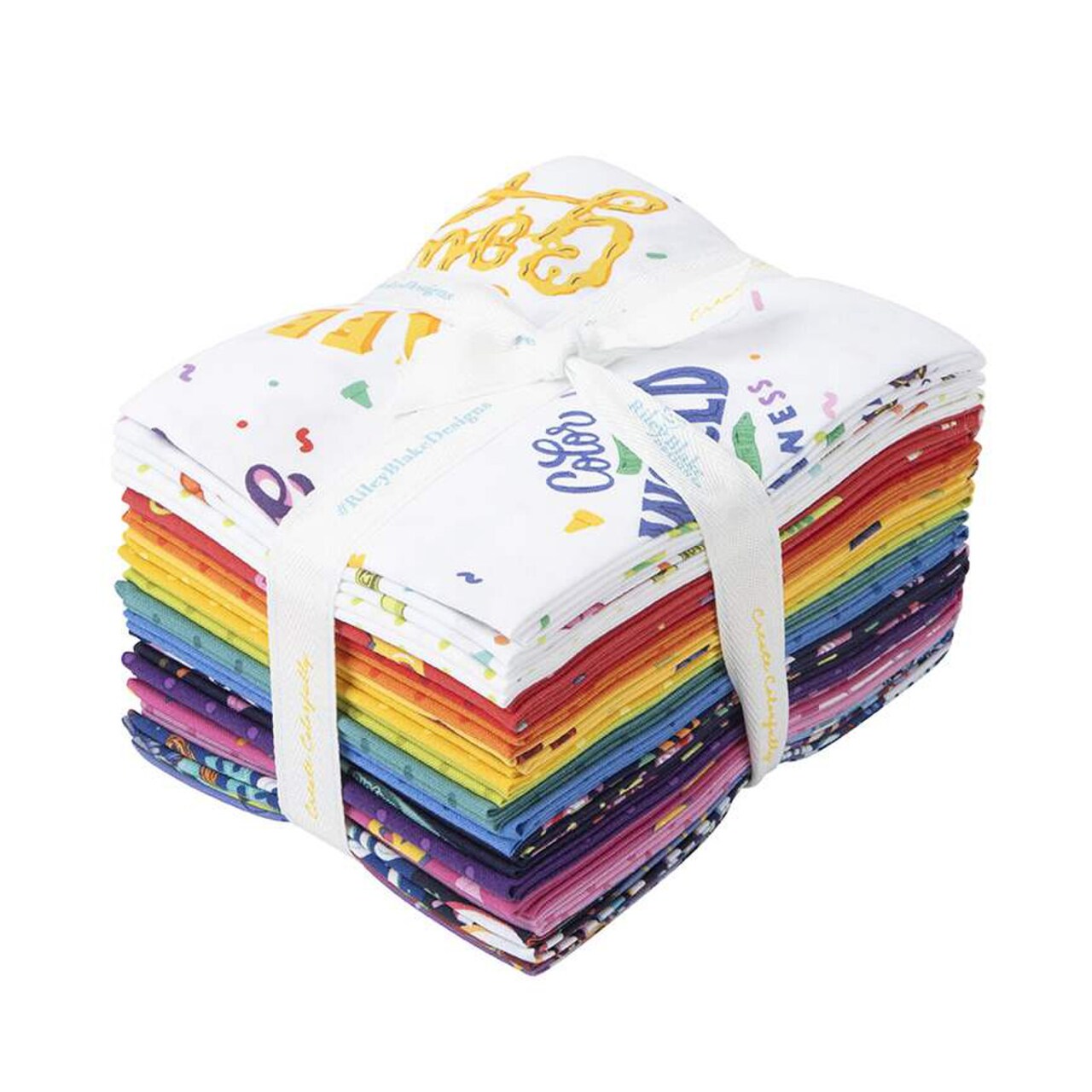 Colors of Kindness Fat Quarter Bundle by Riley Blake Designs for Riley Blake (FQ-13680-18)